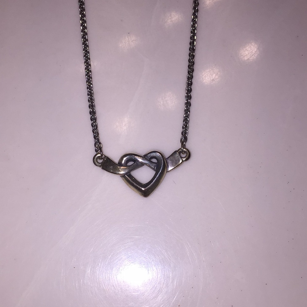 Heart Knot necklace